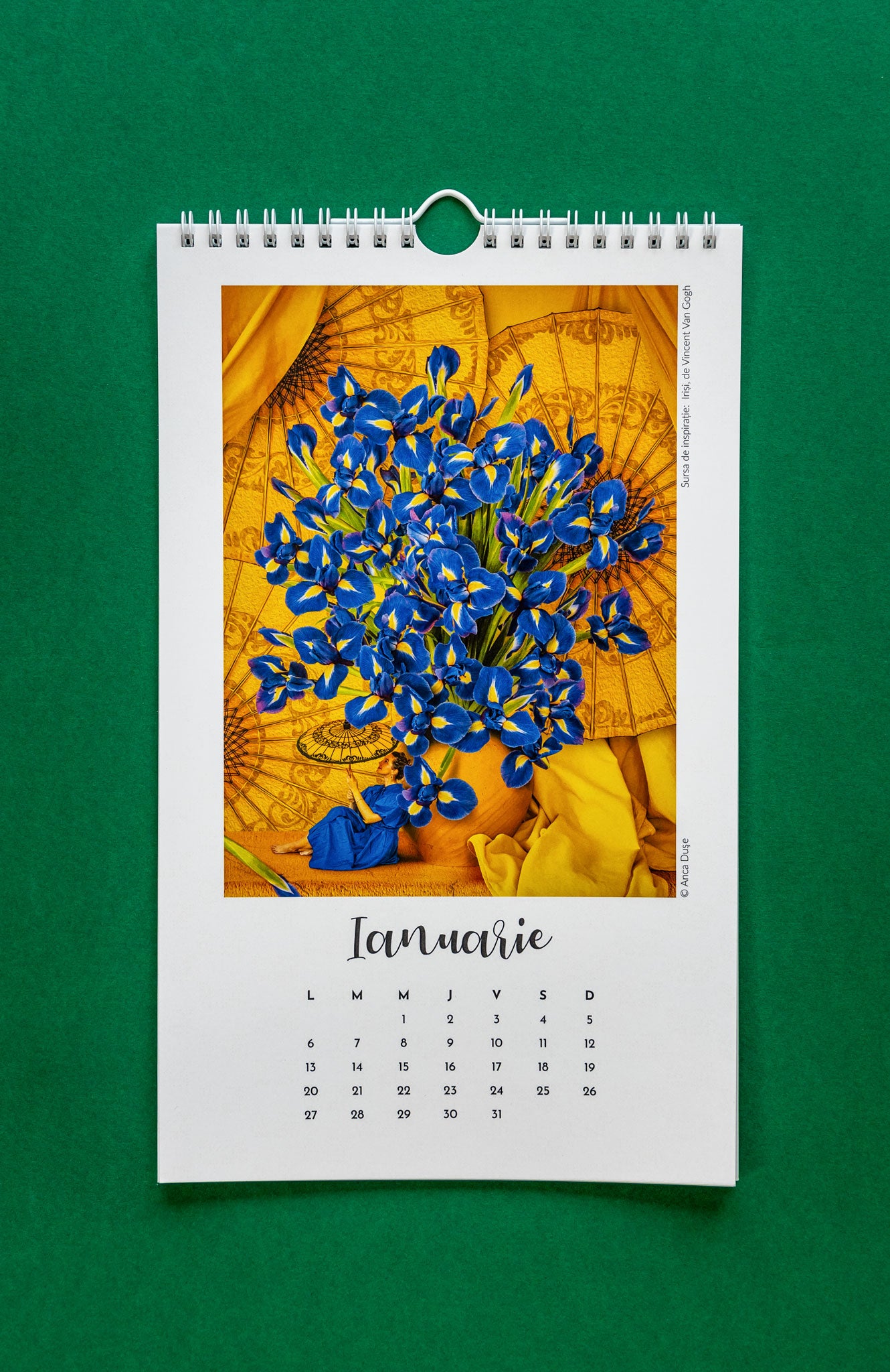 Calendar Miniaturi 2025 - colecția "Picturi celebre"